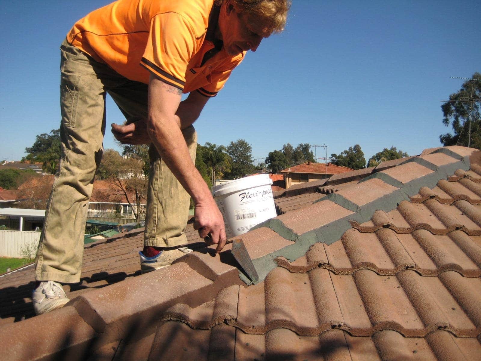 pressure washing residential roof restoration