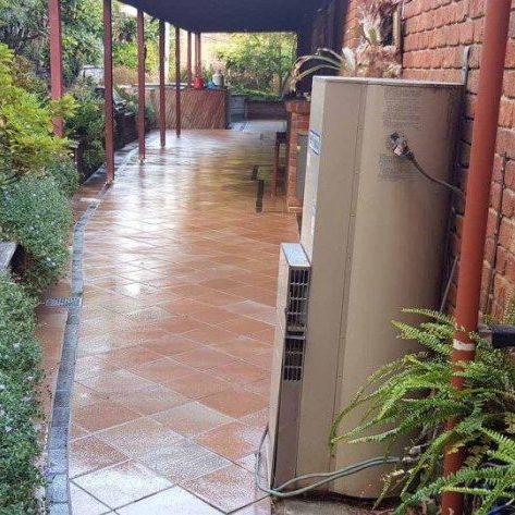 residential house washing melbourne patio