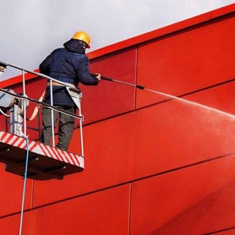 commercial building washing melbourne high altitude work 4